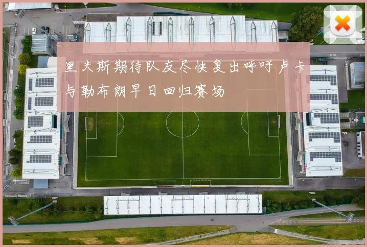 里夫斯期待队友尽快复出呼吁卢卡与勒布朗早日回归赛场